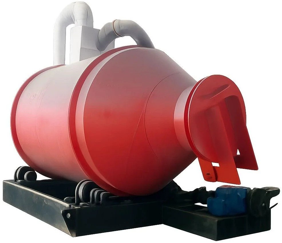 Rotary furnace and heavy industrial refining machinery